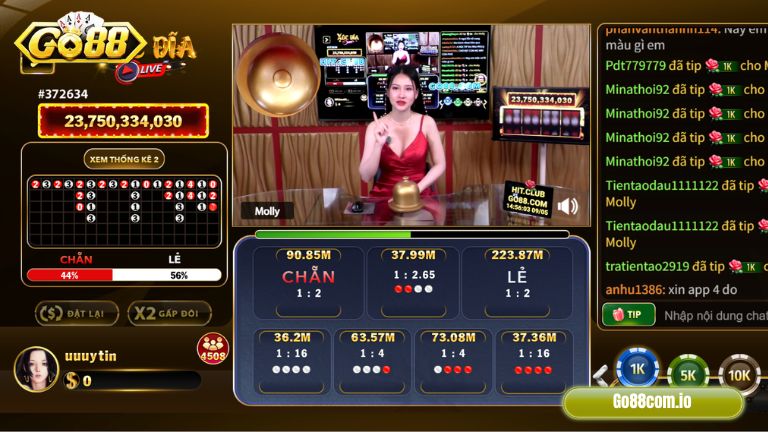 Bùng nổ thưởng khủng khi chơi Xóc Đĩa ở cổng game Go88