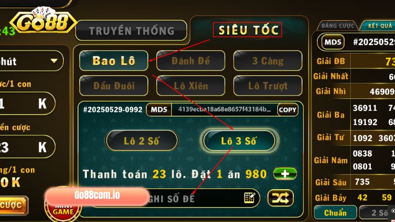 Cá cược bao lô siêu tốc, không cần phải chờ lâu