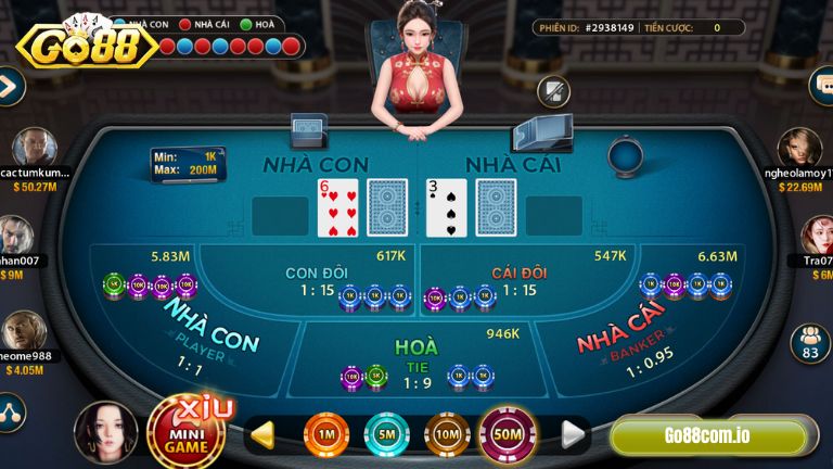 Cách nâng cao kỹ năng khi chơi Baccarat Go88