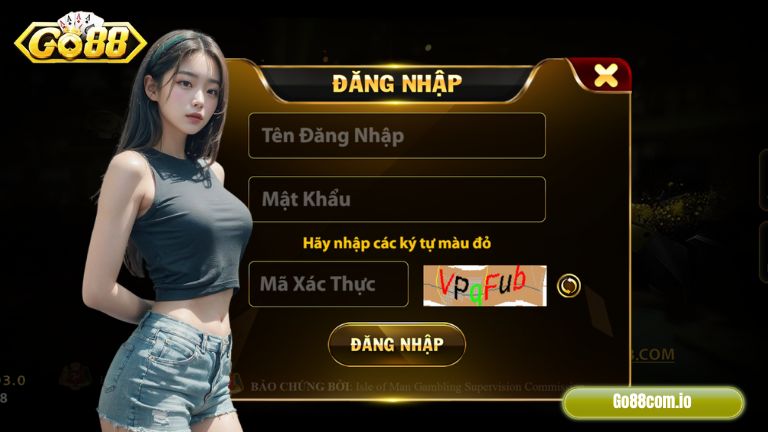 Giải trí siêu hay sau khi vào Go88 đăng nhập