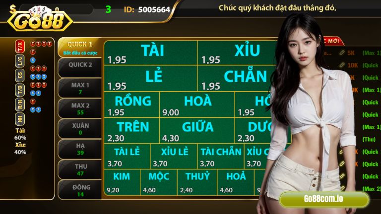 Lý do nên chơi cược tại cổng game Go88