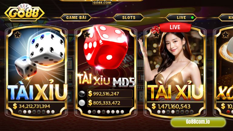 Những tựa game đình đám đáng cược tại cổng game Go88