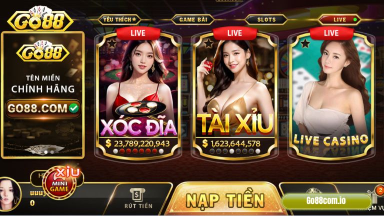 Siêu lợi nhuận khi chơi casino tại cổng game Go88