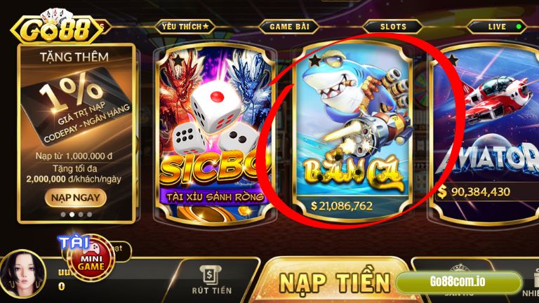 Tốc độ truy cập ổn định giúp bắn cá Go88 khác biệt
