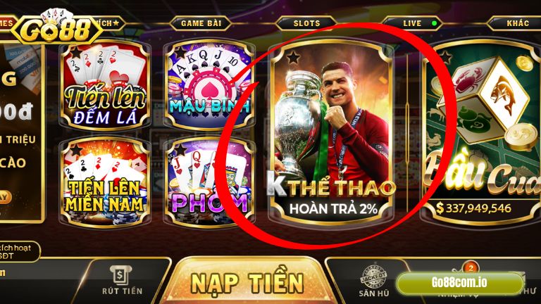 Trả thưởng nhanh như như điện xẹt khi chơi tại Go88
