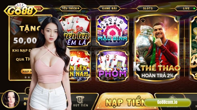 Trong chốc lát sớm thắng đậm khi vào Go88 chơi game bài